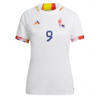 Belgien Romelu Lukaku #9 Fußballbekleidung Auswärtstrikot Damen WM 2022 Kurzarm